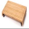 Bamboo Stovetop Cover&Countertop Cutting Board with Adjustable Legs, Dual-purpose Chopping Board for Electric Stove Burner, Workspace Block Cover for RV Camping Camper Gas view 1
