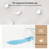 100% Waterproof Mattress Protector Cotton Mattress Pad Cover Quilted Fitted with Deep Pocket up to 11.81" Depth Single Twin Small Double Queen Super King (Color : Khaki, Size : 120x200+30cm) view 3