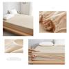 100% Waterproof Mattress Protector Cotton Mattress Pad Cover Quilted Fitted with Deep Pocket up to 11.81" Depth Single Twin Small Double Queen Super King (Color : Khaki, Size : 120x200+30cm) view 4