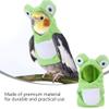 NUOBESTY Funny Parrot Frog Costume Bird Diaper Suit for Pets for Halloween Parties and Festivals Soft Random Patterns view 2