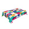 100% Polyester Cocktail Glasses and Wine Bottles Tablecloths, Kitchen Tablecloths, Rectangular Decorative Tablecloths, Washable Tablecloths. view 2