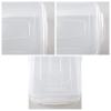 Bblina 16 Quarts Clear Storage Container with Lid, Plastic Shoe Box Latch Boxes set of 2 view 3