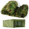 Pxzybd Camouflage Netting 1.52m 23m 33m 34m 36m 44m 46m 55m 66m Shade Net, Military Hunting Camping Woodland Garden Theme Party Decoration Camo Netting, Car Cover,Jungle-3x8m(9.8 * 26.2ft) view 1