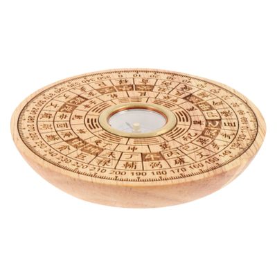 Unique Chinese Feng Shui Adornment Compass Pan Craft Decorative Desktop Decor