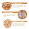 Unique Chinese Feng Shui Adornment Compass Pan Craft Decorative Desktop Decor view 3