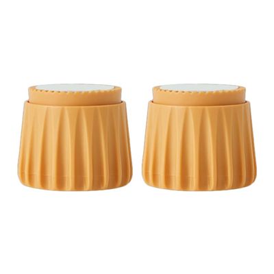 DOITOOL 2pcs Adjustable Bed Stopper for Headboards with Self Adhesive PP