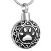SHEIL Deft Design with Engravable Paw Print Funeral Casket Pet Dog Cat Memorial Ash Keepsake Locket Hold Ashes view 1