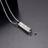 SHEIL Cremation Jewelry for Ashes Cross Tube Stainless Steel Memorial Keepsake Pendant Urn Necklace for Pet/Human Ashes view 4
