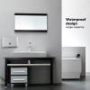 Paper Towel Dispenser Wall Mounted,Multifold Paper Towel Dispenser,Safe Sturdy ABS Glossy Corner Bathroom Paper Towel Holder Commercial Paper Towel Dispenser for Bathroom,Kitchen, hand towel disp view 4