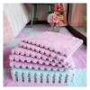 12" X 12" Interlocking Floor Tiles, Fluffy Plush Carpet Foam Mats, Puzzle Exercise Floor Mat, Area Rug for Living Room Bedroom Decor, 11Mm Thick Foam,Blue+Purple,40Pcs view 1