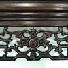 Chinese Rotate Table Screen Ornaments for Home Living Room Decorative Items Handmade Double Side Fine Su Embroidery Silk Crafts Wenge Frame with Gift Box (Peacock) view 3