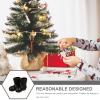Toddmomy Mini Christmas Santa Boots, 7 Pairs of Decorative Mini Shoes Miniature Ankle Boots Santa Claus Doll Ornaments for Festival Home Indoor DIY Craft view 3
