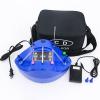 Portable Electric Inflator Air Pump, Intelligent Timing and Quantitative Control is Fast and Simple, Electric Balloon Inflator with Countertop Tools,Blue view 1
