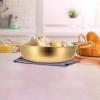 Luxshiny Stainless Steel Mini Hot Pot with Double Loop Handles 13.18X9.05X2.75In Portable Small Skillet for Stovetop to Table Outdoor Camping Cooking Pan view 3
