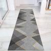 Grey Hallway Runner Rug Non Slip Entryway Long Carpet Runner Corridor/Bedroom/Living Room Area Rug 100cm/1.5m/2m/2.5m/300cm/350cm/4m/5m/6m Length (Size : 2 ft x 6.6 ft) view 2