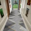 Grey Hallway Runner Rug Non Slip Entryway Long Carpet Runner Corridor/Bedroom/Living Room Area Rug 100cm/1.5m/2m/2.5m/300cm/350cm/4m/5m/6m Length (Size : 2 ft x 6.6 ft) view 4