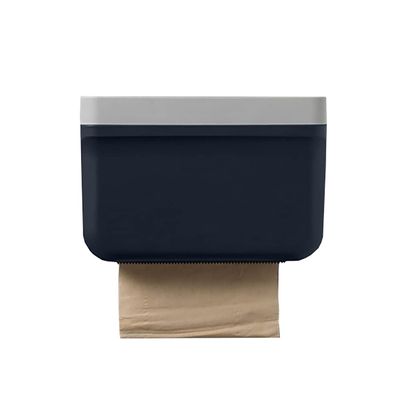 Busy Mom Adhesive Toilet Paper Holder Self Adhesive Waterproof Wall Mounted Bathroom Kitchen Tissue Holder for Smartphone