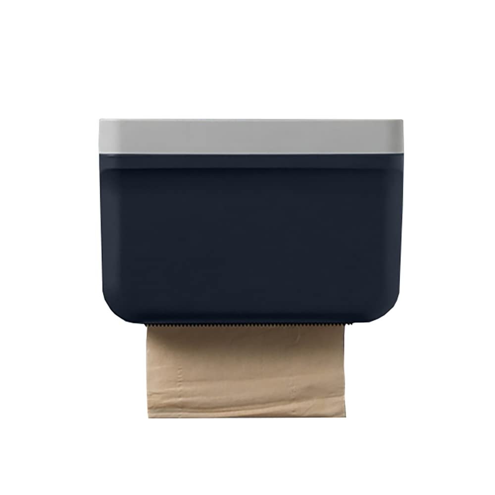 Busy Mom Adhesive Toilet Paper Holder Self Adhesive Waterproof Wall Mounted Bathroom Kitchen Tissue Holder for Smartphone