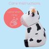 100 North Dolomite Ceramic 10.5 x 7.1 Everyday Cookie & Candy Jar with Airtight Lid: Perfect for Kitchen Canisters, Pet Treat Containers & Decorative Farmhouse Storage, Cute Spotted Cow view 3