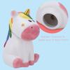 100 North Dolomite Ceramic 10 x 7.3 Everyday Cookie & Candy Jar with Airtight Lid: Perfect for Kitchen Canisters, Pet Treat Containers & Decorative Magical Storage, Rainbow Unicorn With Stars view 4