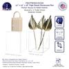12" x 12" x 18" Clear Acrylic Display Box with One Open Side No Lid Versatile Tall Plexiglass Retail Product Riser Storage Bin or Wedding Floral Centerpiece Pedestal by Marketing Holders view 3