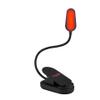 Hooga Red Book Light, Clip On 625nm LED Light for Reading in Bed, No Blue Light, Eye Care, Gift for Students, Kids, Travel, Nursing, Studying view 1