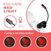 Hooga Red Book Light, Clip On 625nm LED Light for Reading in Bed, No Blue Light, Eye Care, Gift for Students, Kids, Travel, Nursing, Studying view 3