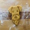 Airedale Terrier Cookie Cutter and Dog Treat Cutter - Dog Face - 4 inch view 2