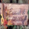 Festival of Colors Deco Mesh Autumn Wreath with Adorable Squirrel Handmade Deco Mesh. Available in 24 inch and 28 inch diameters view 2