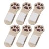 DOITOOL Cat Paw Toilet Lid Lifter - Portable Self-Adhesive Toilet Seat Handle for Hygienic Bathroom Use at Home and Office view 1