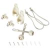 Lihopefe Bungee Jumping Tether, Weather Resistant, for Outdoor Roller Shutter - Original Length 4 inches, Spare 6 inches (Plastic, Beige) view 2