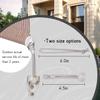 Lihopefe Bungee Jumping Tether, Weather Resistant, for Outdoor Roller Shutter - Original Length 4 inches, Spare 6 inches (Plastic, Beige) view 3