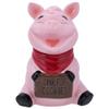 100 North Dolomite Ceramic 10.4 x 7.6 Everyday Cookie & Candy Jar with Airtight Lid: Perfect for Kitchen Canisters, Pet Treat Containers & Decorative Farmhouse Storage, Pig Sign Oink view 1