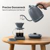BUYDEEM K821 Electric Gooseneck Kettle with Variable Temperature Control, Pour Over Coffee Tea Kettle, Durable 18/8 Stainless Steel, Auto Keep Warm & Built in Brewing Timer, 0.8L view 2