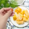 Honbay 200PCS Transparent White Disposable Fruit Forks Dessert Forks Cake Forks Appetizer Forks Plastic Cocktail Picks Sticks Cute Heart Shaped Food Picks view 4