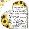 Spiareal Friends Gifts for Women Friendship Graduation Plaque Best Flower Sister Birthday Bestie Thank You Gift for Teacher Mom Female Acrylic Friendship(Fresh Style) view 1
