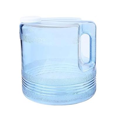 1 Gallon/ 4l Water Plastic Carafe for Distiller,Replacement Distilled Water Jug Compatible with Counter Top Water Distiller Filter (1, Blue Plastic, 4l)