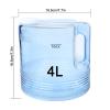 1 Gallon/ 4l Water Plastic Carafe for Distiller,Replacement Distilled Water Jug Compatible with Counter Top Water Distiller Filter (1, Blue Plastic, 4l) view 2