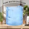 1 Gallon/ 4l Water Plastic Carafe for Distiller,Replacement Distilled Water Jug Compatible with Counter Top Water Distiller Filter (1, Blue Plastic, 4l) view 3