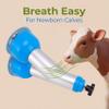 Qinlorgo Respiratory Trainer, Calf Assisted Breathing Pump, Calf Assisted Breathing Pump Professional Blue Calf Breathing Pump for Home Cattle Farm view 4