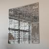 Surah Al Ikhlas, Al Kafirun, Al Falaq, Al Nas Islamic Wooden Wall Art, Kufic Calligraphy Quran Wall Decor, Gift for Muslims in Ramadan or Hajj (Full Silver, 120x120 cm | 47.2 x 47.2 inche) view 3