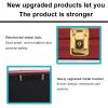 COMSREV 36 Souvenir Tea Spoon Display Case Collection Collector Rack Wall Mount Wooden w/98% UV Acrylic Door Lockable (Cherry) view 4