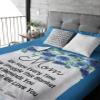 NAZENTI Blankets for Mom, Personalized Gifts for Mom for Christmas Mothers Day Custom Mom Gifts Mom Birthday Gifts for Mom from Daughter Son, Mom Gifts for Mother's Day Throw Fleece Sherpa Blanket view 4