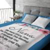 Blankets for Nana, Personalized Gifts for Nana for Christmas Mothers Day Custom Nana Gifts Nana Birthday Gifts for Nana from Daughter Son, Nana Gifts for Mother's Day Throw Fleece Sherpa Blanket view 4