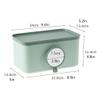 Tissue Dispenser Box Wall-Mounted Paper Towel Box Pump Paper Tissue Box Napkin Booth Booth Tissue Box Holder (Color : B) view 2