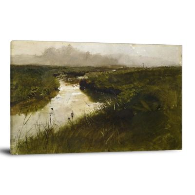 28 Andrew Wyeth Famous Paintings Wessaweskeag Poster Decorative Painting Canvas Wall Art Living Room Posters Bedroom Painting 24x36inch(60x90cm)