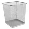 1pc Metal Trash Can Trash Storage Container Garbage Basket Garbage Can Household Trash Can Office Ash-bin Wastepaper Basket Holder Storage Trash Container view 1