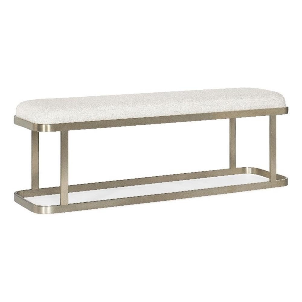 Hooker Furniture Bedroom Linville Falls River Branch Upholstered Bench