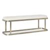 Hooker Furniture Bedroom Linville Falls River Branch Upholstered Bench view 1