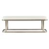 Hooker Furniture Bedroom Linville Falls River Branch Upholstered Bench view 3